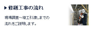 修繕工事の流れ